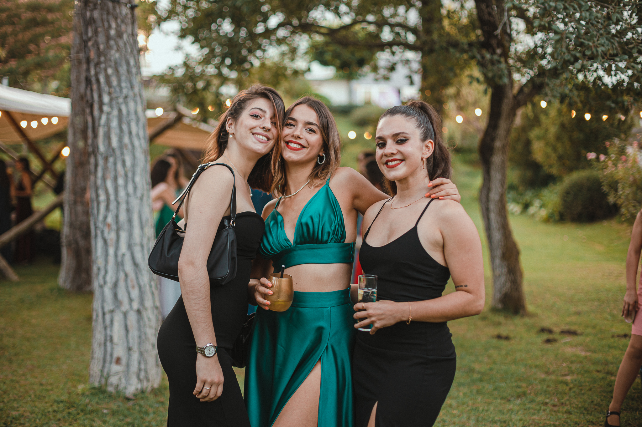 Grupo de finalistas na Gala